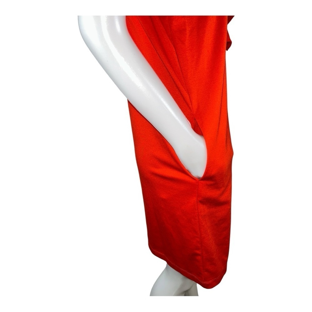 Who What Wear Fiery Red Long Sleeve Sheath Ruffle Dress
Size: Small - Picture 6 of 15